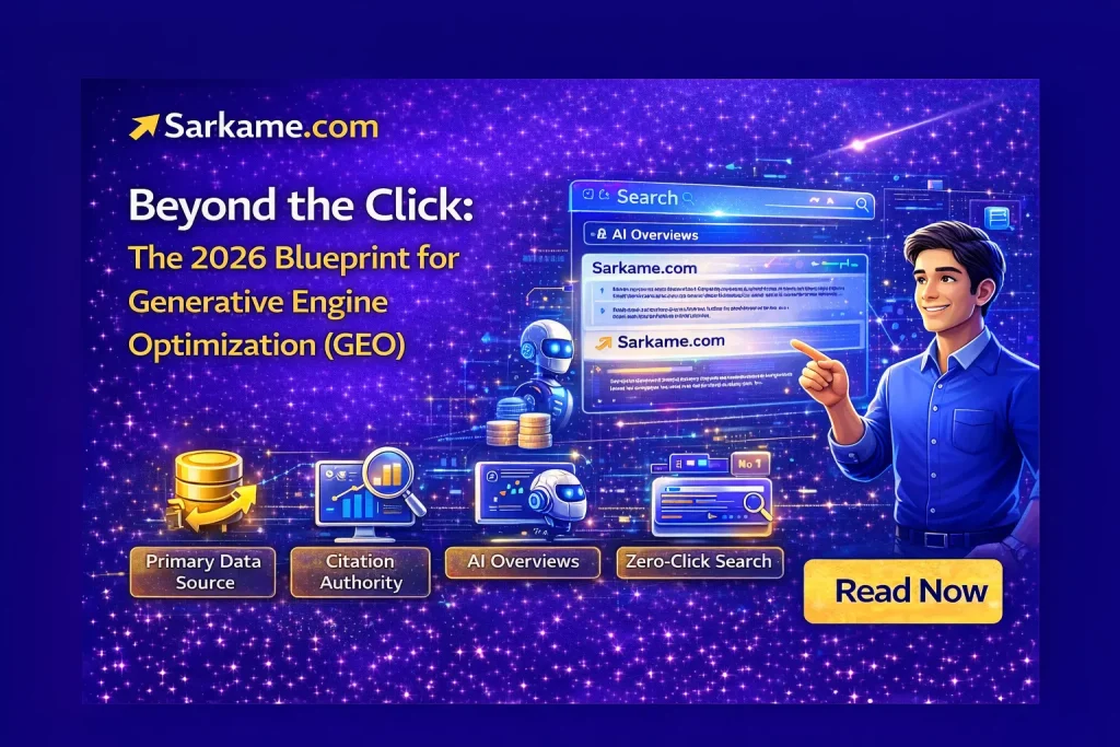 Beyond the Click: The 2026 Blueprint for Generative Engine Optimization (GEO)